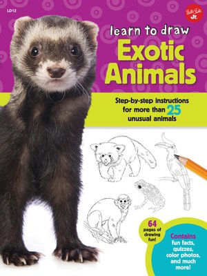 cover image of Learn to Draw Exotic Animals